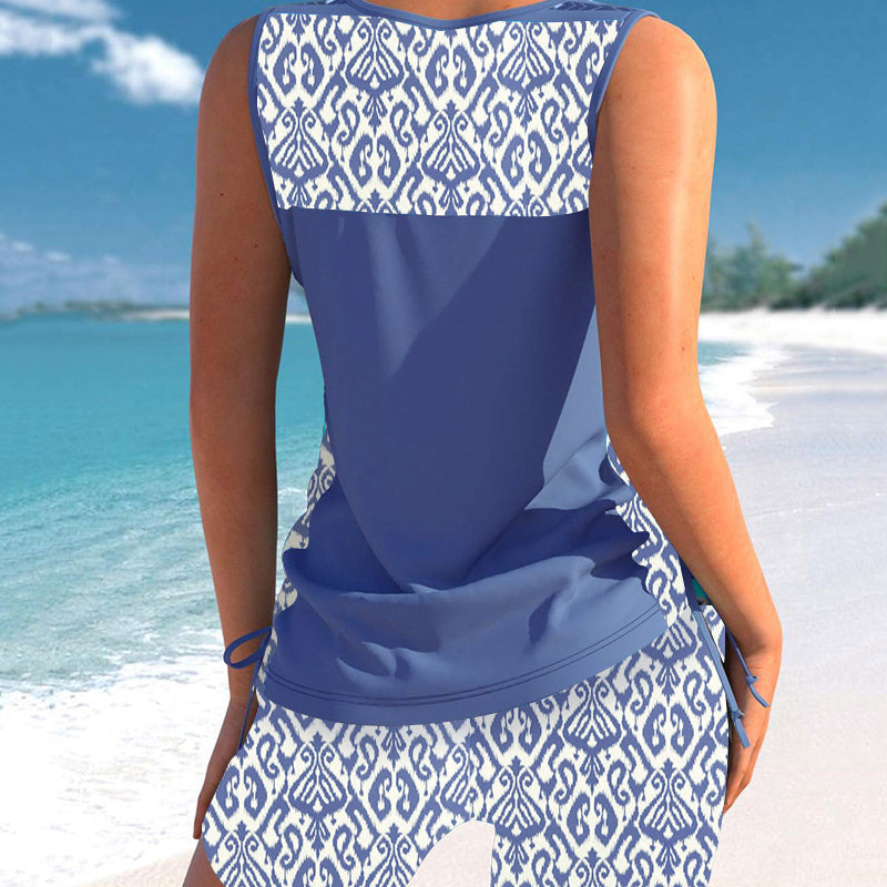 FREE GIFT🎁50K+ SOLD!💥Women's Printed Two-Piece Tankini Swimsuit