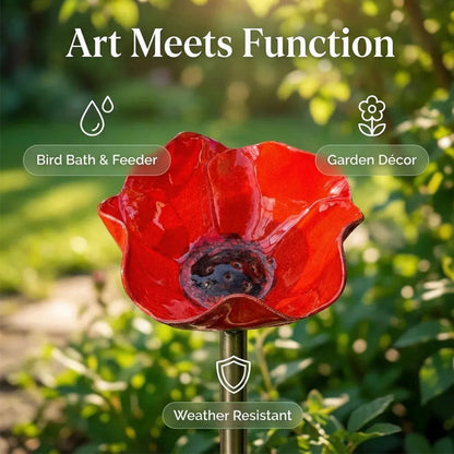 🏡🎁LAST DAY SALE £8.99!!🔥50K+ SOLD!🐦Handmade Metal Flower Garden Stake