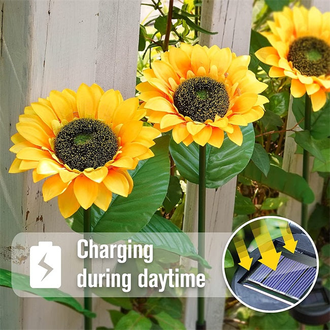 🌻 Realistic & Weatherproof | 2026 Hot Sale Solar Sunflower | IP65 Outdoor Decor