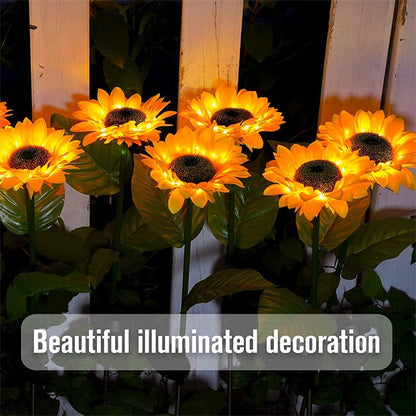 🌻 Realistic & Weatherproof | 2026 Hot Sale Solar Sunflower | IP65 Outdoor Decor