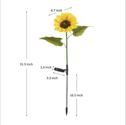 🌻 Realistic & Weatherproof | 2026 Hot Sale Solar Sunflower | IP65 Outdoor Decor