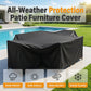 🥳2026 HOT SALE🥳💞50K+ SOLD! ☀️🛡️ 50% OFF! Outdoor Waterproof Furniture Cover – 210D Oxford fabric, UV‑resistant & windproof. Keeps patio sets, garden furniture & cushions protected from rain, sun & dust! 🪑✨