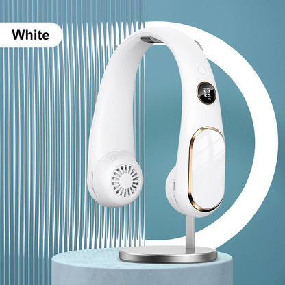 🏆LAST DAY SALE ONLY 11.99!!❄️Aerify™ 360° Airflow Neck Fan – Long-Lasting Battery 🔋, Hands-Free 🙌, Personal Cooler for Travel ✈️, Office 💼 & Summer Outdoors ☀️🌬️🇬🇧