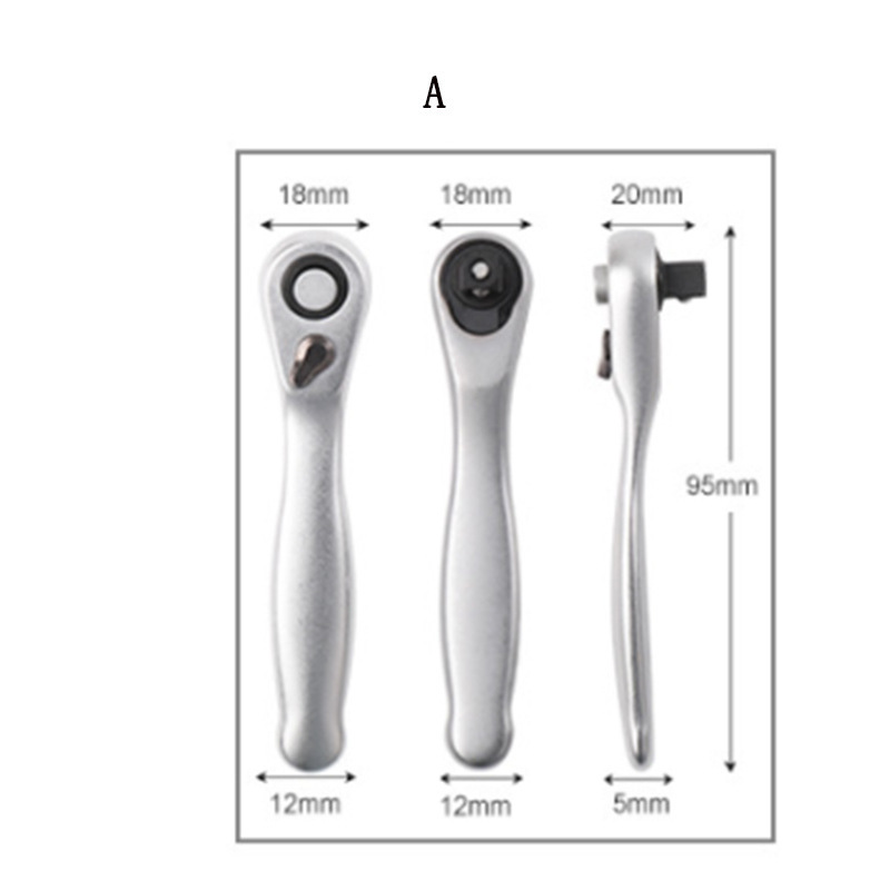 Compact Reversible Ratchet Spanner Tool