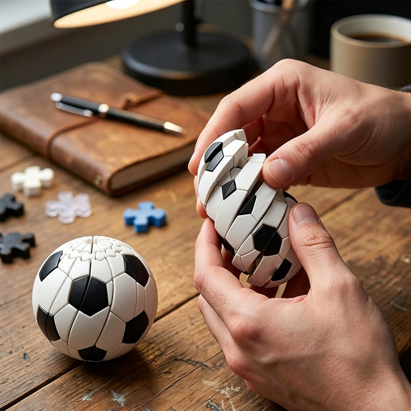 Transforming Sports Ball Fidget Toy