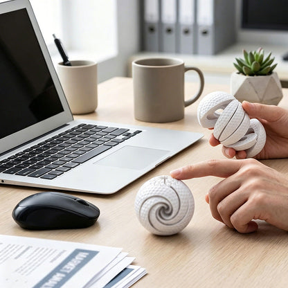 Transforming Sports Ball Fidget Toy