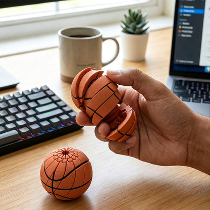 Transforming Sports Ball Fidget Toy