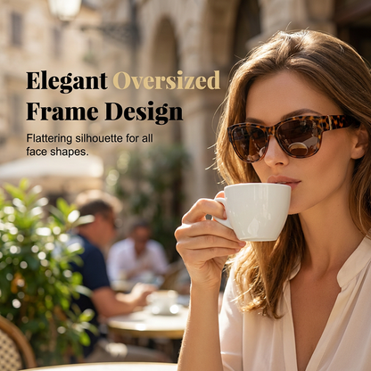 🕶️👓 53% KORTING! Brildragers opgelet: deze oversized zonnebril schuift over je eigen bril en je ziet eruit als een filmster – geen dure clip-on, geen geknipper met lenzen!