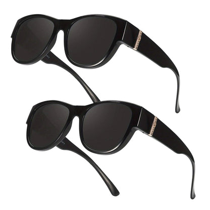 🕶️👓 53% KORTING! Brildragers opgelet: deze oversized zonnebril schuift over je eigen bril en je ziet eruit als een filmster – geen dure clip-on, geen geknipper met lenzen!