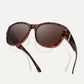 🕶️👓 53% KORTING! Brildragers opgelet: deze oversized zonnebril schuift over je eigen bril en je ziet eruit als een filmster – geen dure clip-on, geen geknipper met lenzen!