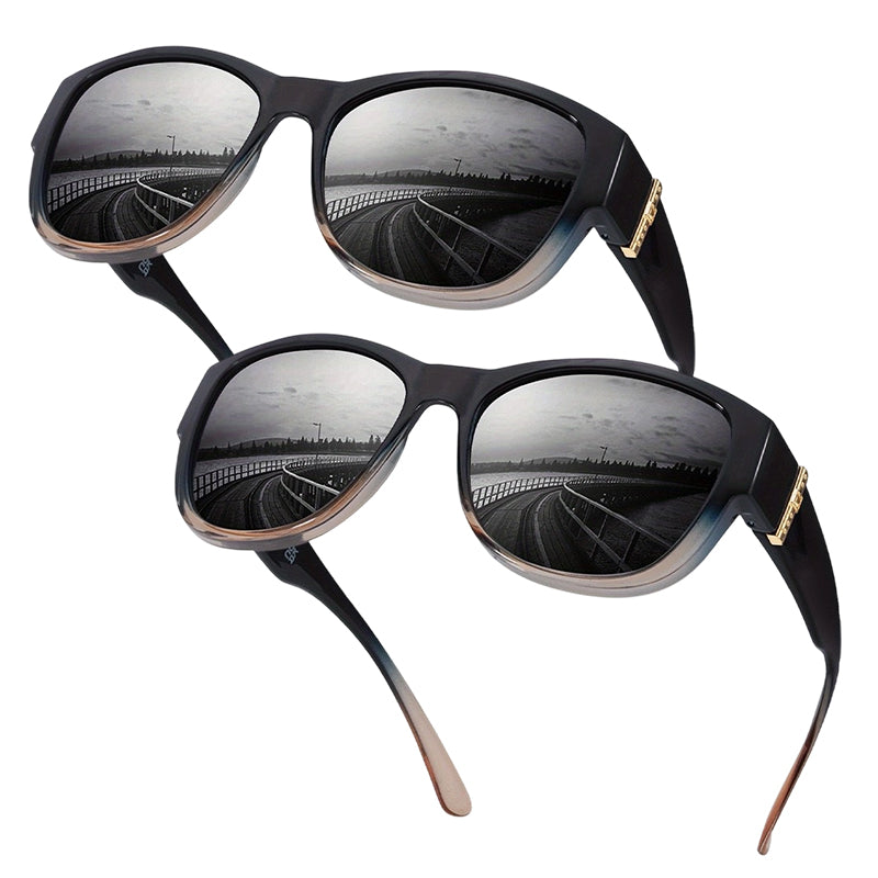 🕶️👓 53% KORTING! Brildragers opgelet: deze oversized zonnebril schuift over je eigen bril en je ziet eruit als een filmster – geen dure clip-on, geen geknipper met lenzen!