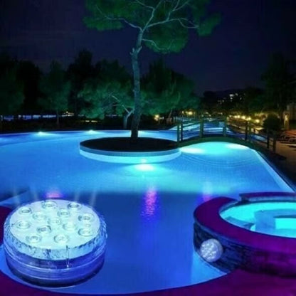 Submersible LED Pool Lights (RF Remote Control)