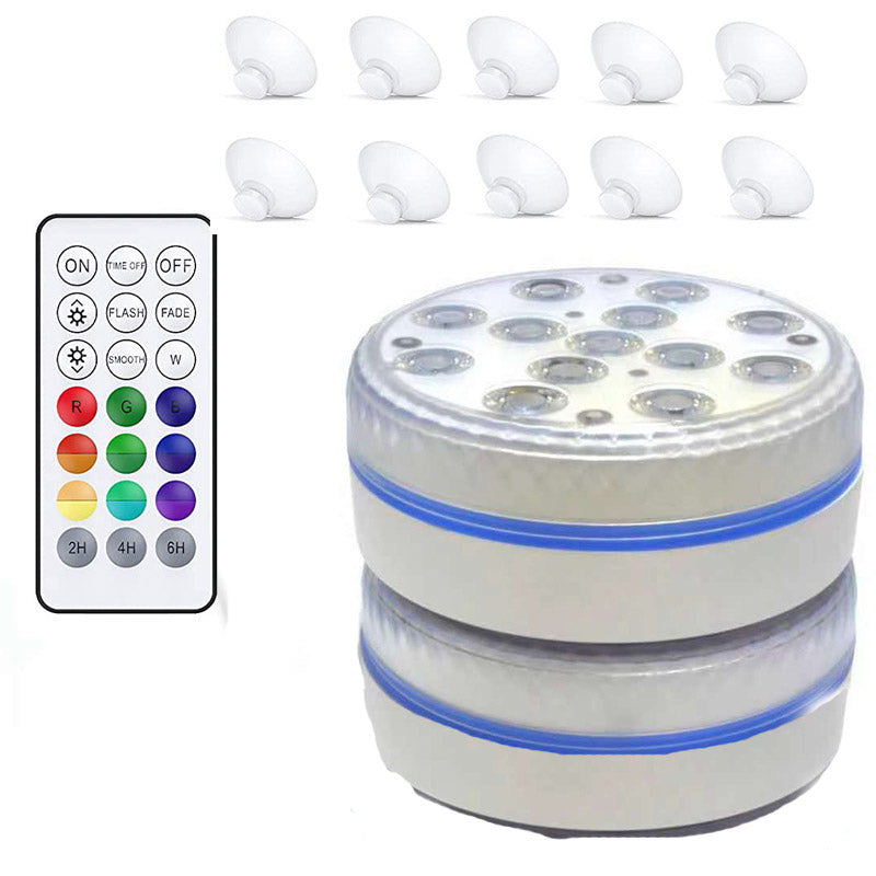 Submersible LED Pool Lights (RF Remote Control)