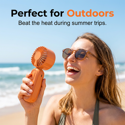 Portable Handheld Digital Display Cooling Fan
