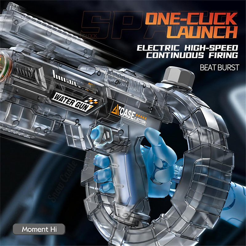 🔫Electric High-Pressure Water Gun with Circular Clip