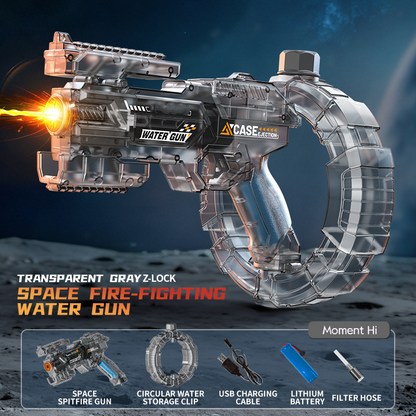 🔫Electric High-Pressure Water Gun with Circular Clip