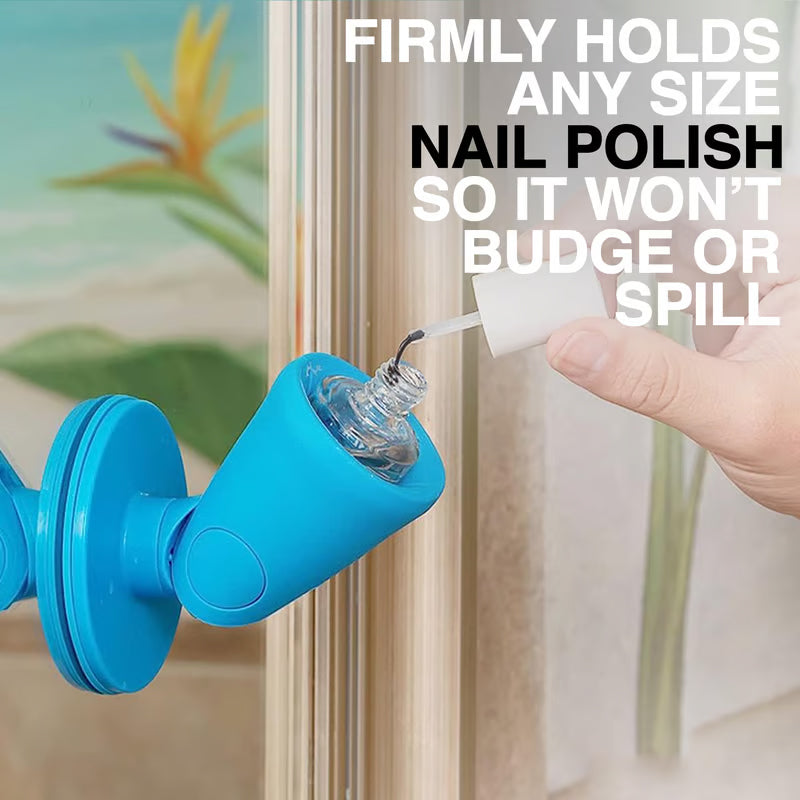 💅Removable Anti-Spill Nail Polish Bottle Holder