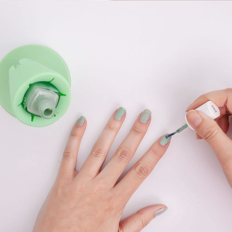 💅Removable Anti-Spill Nail Polish Bottle Holder