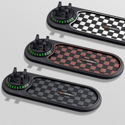 Car Dashboard Anti-Slip Mat with Phone Holder