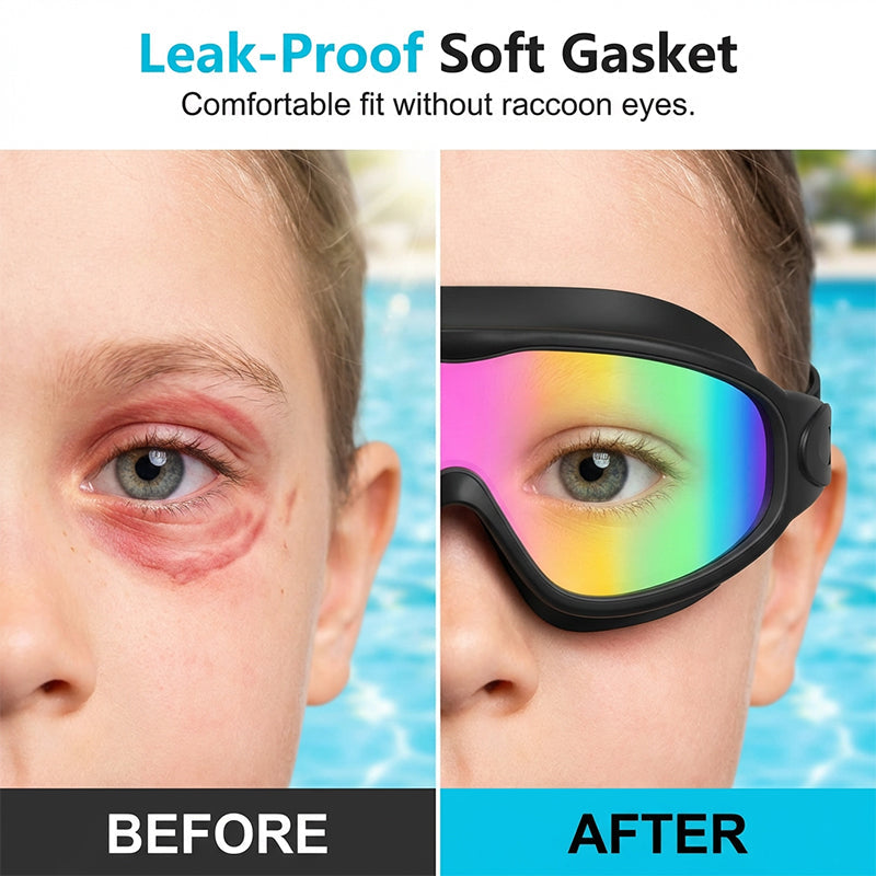 🎉LIMITED-TIME 50% OFF! 🔥Anti-Fog Swimming Goggles with Earplugs & Nose Clip