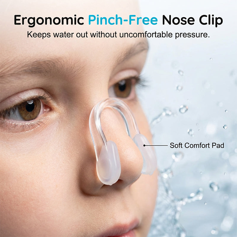 🎉LIMITED-TIME 50% OFF! 🔥Anti-Fog Swimming Goggles with Earplugs & Nose Clip