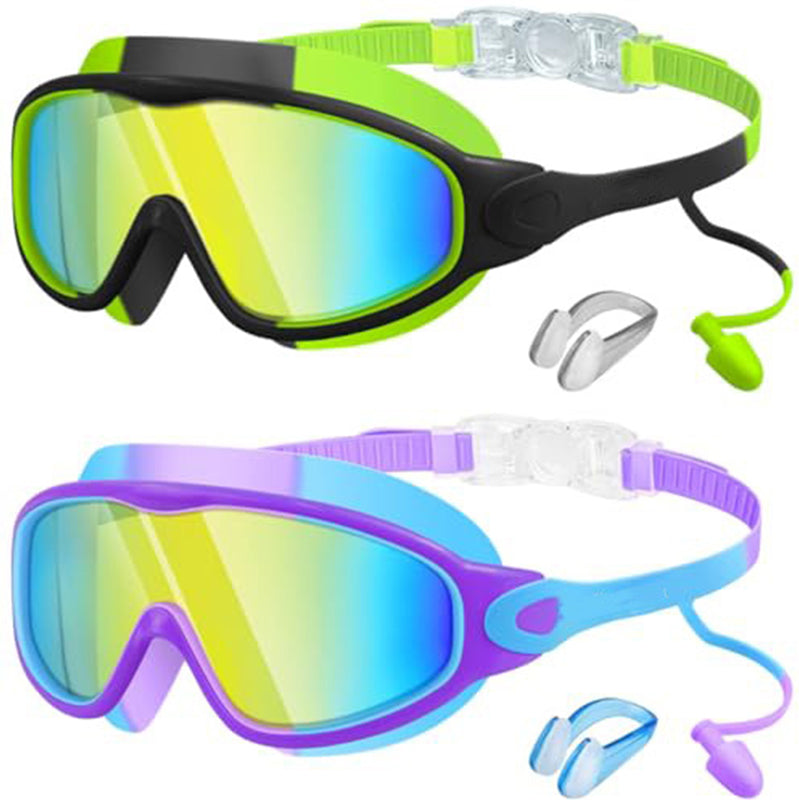 🎉LIMITED-TIME 50% OFF! 🔥Anti-Fog Swimming Goggles with Earplugs & Nose Clip