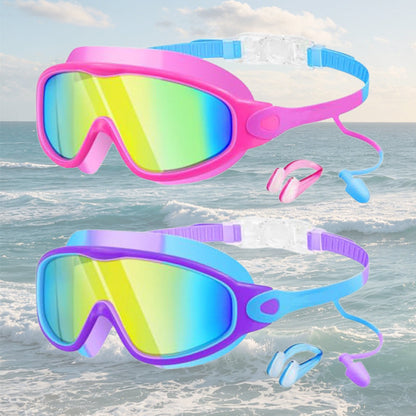 🎉LIMITED-TIME 50% OFF! 🔥Anti-Fog Swimming Goggles with Earplugs & Nose Clip