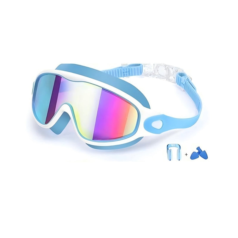 🎉LIMITED-TIME 50% OFF! 🔥Anti-Fog Swimming Goggles with Earplugs & Nose Clip