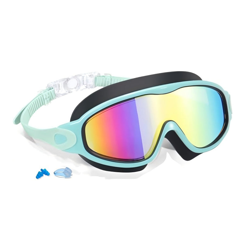 🎉LIMITED-TIME 50% OFF! 🔥Anti-Fog Swimming Goggles with Earplugs & Nose Clip