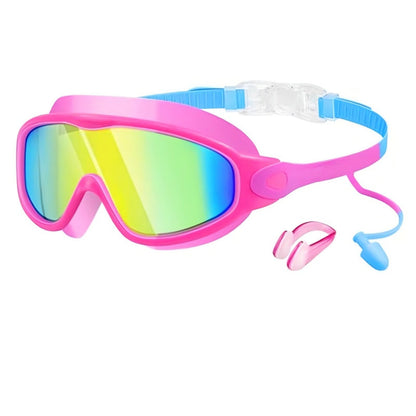 🎉LIMITED-TIME 50% OFF! 🔥Anti-Fog Swimming Goggles with Earplugs & Nose Clip
