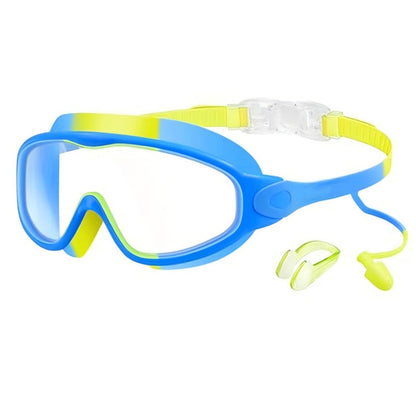 🎉LIMITED-TIME 50% OFF! 🔥Anti-Fog Swimming Goggles with Earplugs & Nose Clip