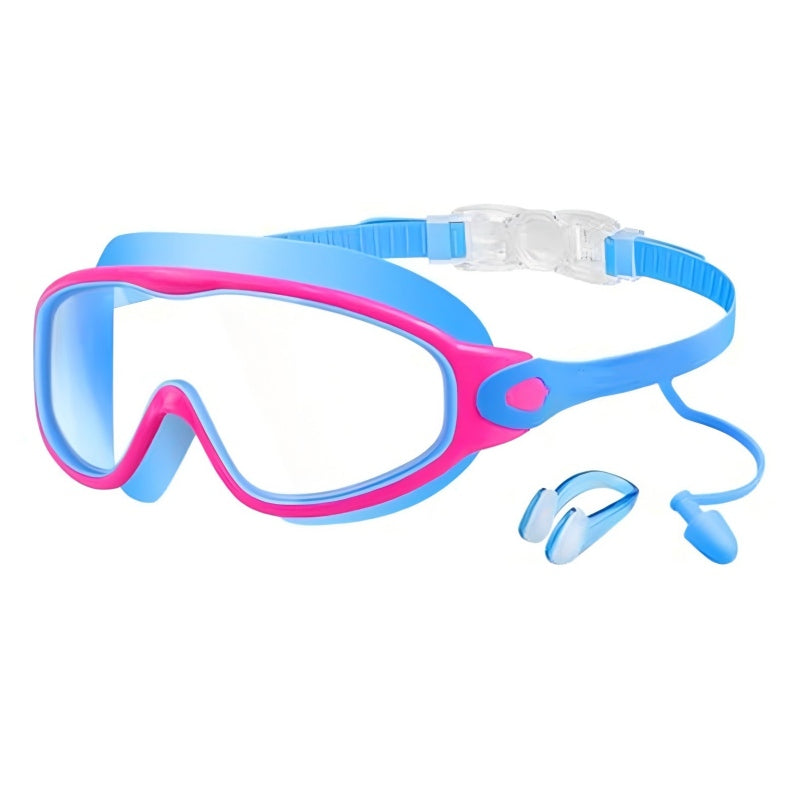 🎉LIMITED-TIME 50% OFF! 🔥Anti-Fog Swimming Goggles with Earplugs & Nose Clip
