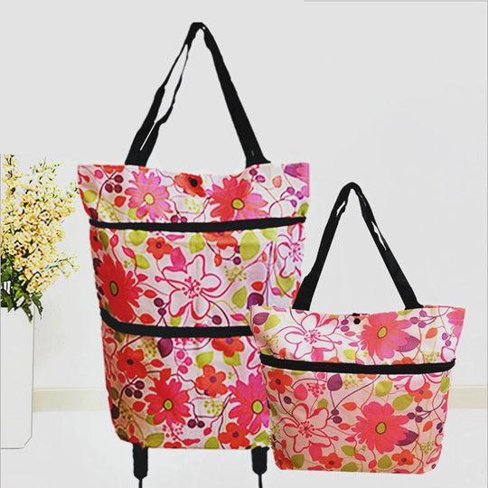🔥LAST DAY SALE ONLY ￡7.99!!🔥2-in-1 Foldable Shopping Cart🛒