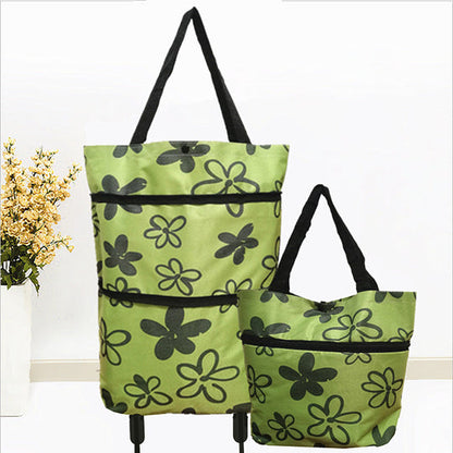 🔥LAST DAY SALE ONLY ￡7.99!!🔥2-in-1 Foldable Shopping Cart🛒