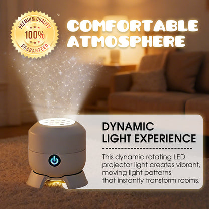 🐳LIMITED-TIME 50% OFF! 🐳Dynamic Rotating LED Projector Light