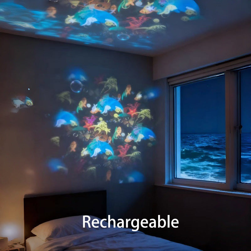 🐳LIMITED-TIME 50% OFF! 🐳Dynamic Rotating LED Projector Light