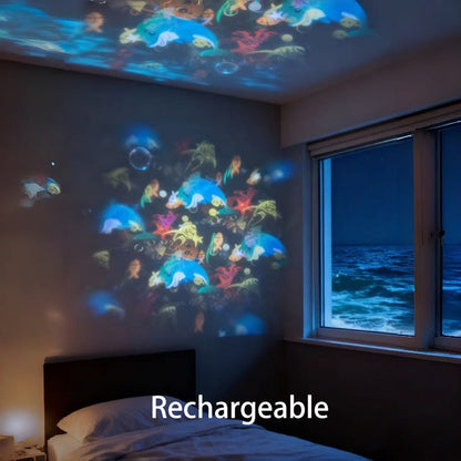 🐳LIMITED-TIME 50% OFF! 🐳Dynamic Rotating LED Projector Light