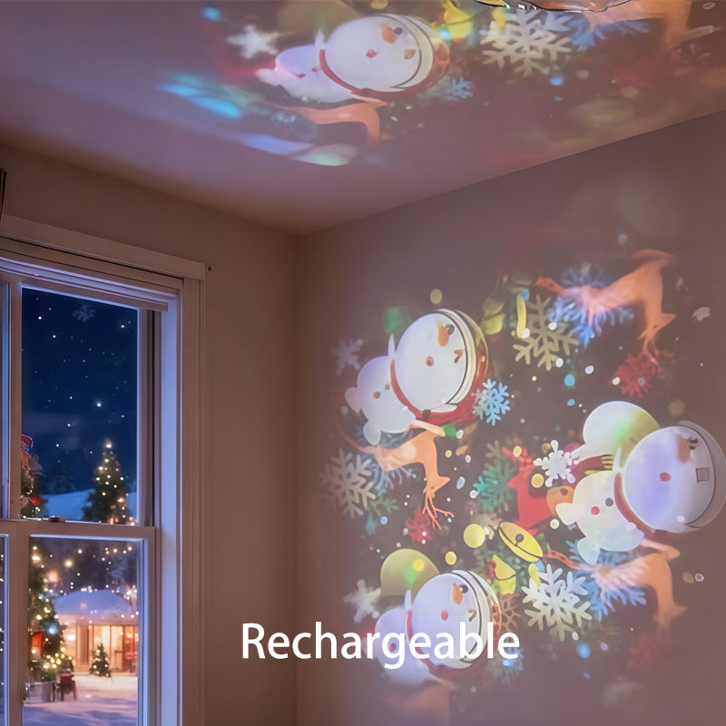 🐳LIMITED-TIME 50% OFF! 🐳Dynamic Rotating LED Projector Light