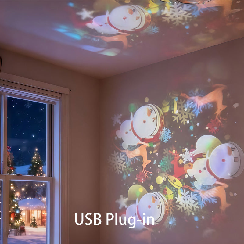 🐳LIMITED-TIME 50% OFF! 🐳Dynamic Rotating LED Projector Light