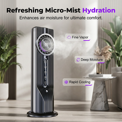 🔥Last Day 50% OFF -Compact 3in1 Portable Air Cooler Fan