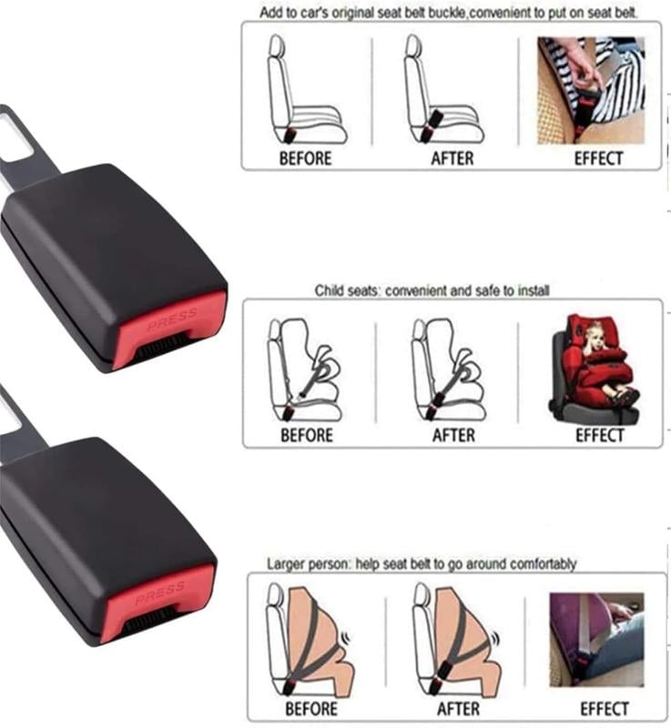 🎁2026 Limited Time Sale - 50% OFF🔥🚗Car Belt Buckle Extension Seat Belt Clips🛞