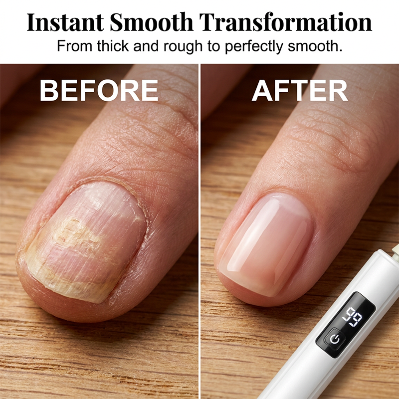 🥳2026 HOT SALE💅✨ 50% OFF! Professional Electric Nail Polisher – Smooths thick nails, 99-speed display. Multiple heads for shaping & buffing. Salon at home! 🌟💎