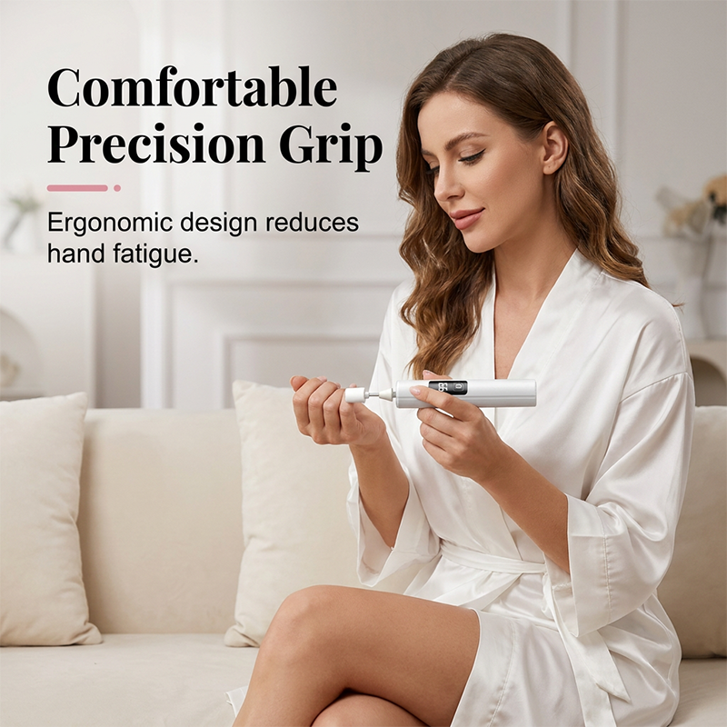 🥳2026 HOT SALE💅✨ 50% OFF! Professional Electric Nail Polisher – Smooths thick nails, 99-speed display. Multiple heads for shaping & buffing. Salon at home! 🌟💎