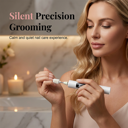 🥳2026 HOT SALE💅✨ 50% OFF! Professional Electric Nail Polisher – Smooths thick nails, 99-speed display. Multiple heads for shaping & buffing. Salon at home! 🌟💎