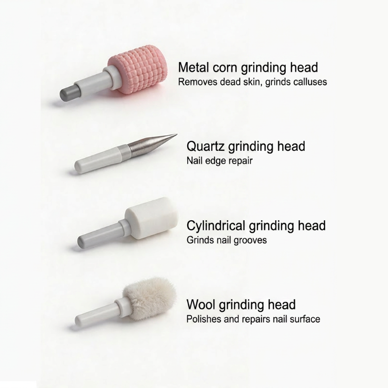 🥳2026 HOT SALE💅✨ 50% OFF! Professional Electric Nail Polisher – Smooths thick nails, 99-speed display. Multiple heads for shaping & buffing. Salon at home! 🌟💎