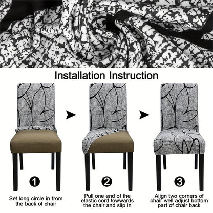 ⏰🔥LIMITED TIME 50% OFF!🔥 🪑Stretch Dining Chair Cover