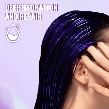 💜Limited Time: Half Price On New Arrivals💜Moisturizing Purple Hair Mask with Long-Lasting Scent