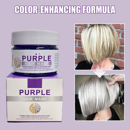 💜Limited Time: Half Price On New Arrivals💜Moisturizing Purple Hair Mask with Long-Lasting Scent