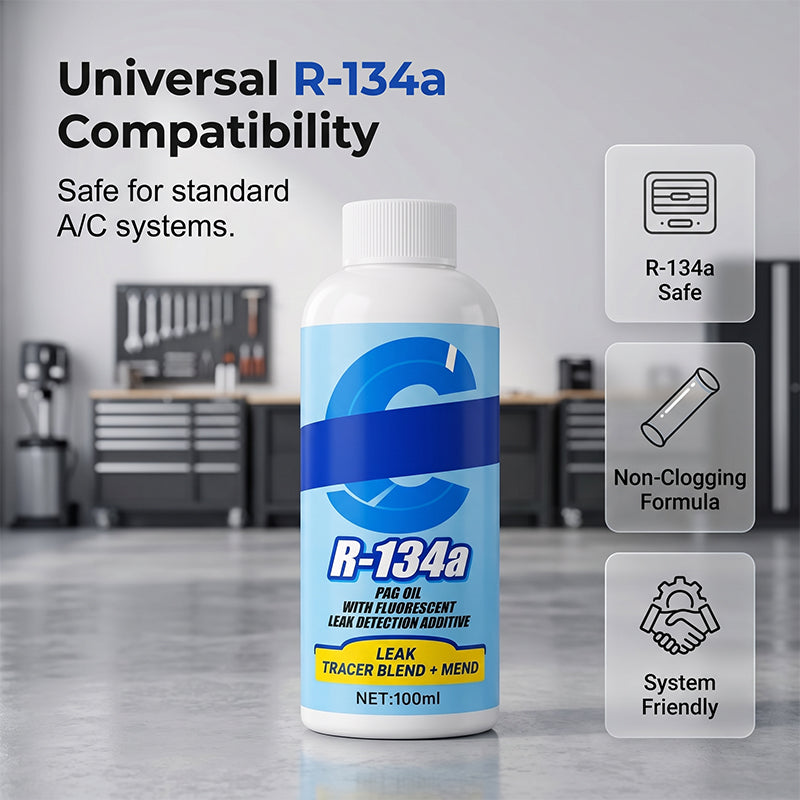 ⏳LAST DAY SALE ONLY￡7.99!!👍FrostSeal Pro™ Automotive A/C Leak Stop with UV Dye