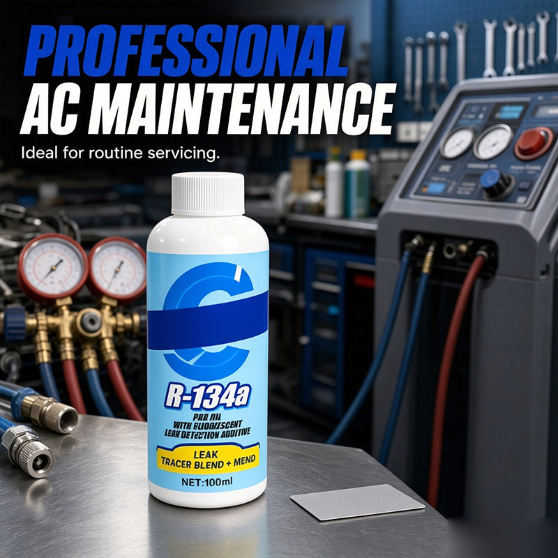⏳LAST DAY SALE ONLY￡7.99!!👍FrostSeal Pro™ Automotive A/C Leak Stop with UV Dye